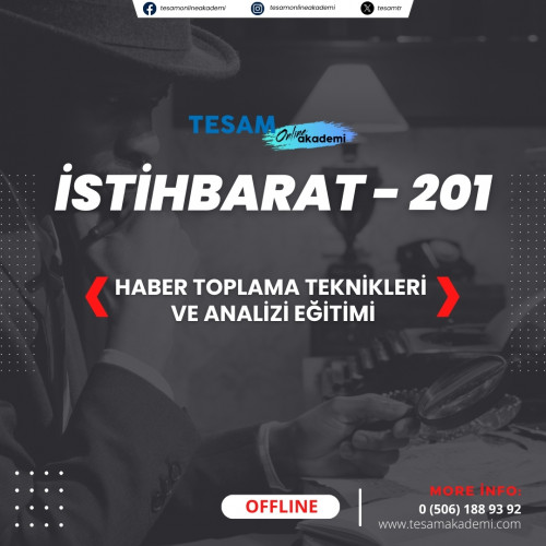 İSTİHBARAT-201 EĞİTİMİ