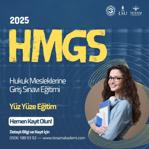 -HMGS (Hukuk Mesleklerine Giriş Sınavı) Hazırlık Eğitimi