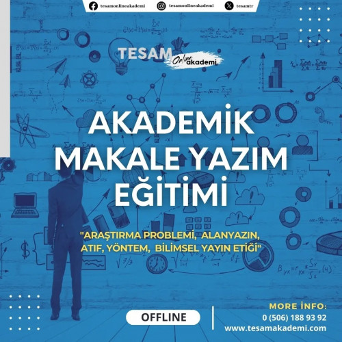 AKADEMİK MAKALE YAZIM EĞİTİMİ 