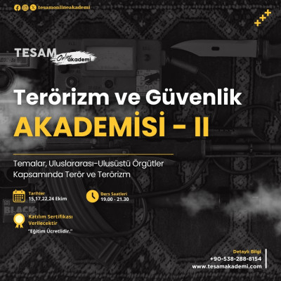 TERÖRİZM VE GÜVENLİK AKADEMİSİ - 2